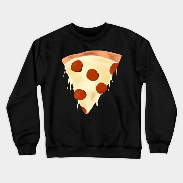 pepperoni pizza Crewneck Sweatshirt by notastranger